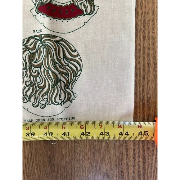 Vintage Victorian Christmas Angel Treetop & Ornaments Cut Out Pattern Cut & Sew - Picture 10 of 10